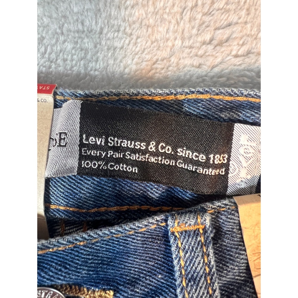 Boys Levi's‎ SilverTab Stay Loose Straight Leg 12 Reg Jeans 26x27 Blue - Picture 8 of 9